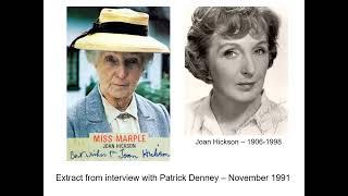 Joan Hickson Interview [upl. by Bartolomeo]