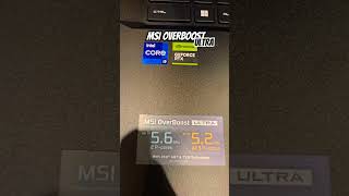 The powerful MSI Overboost Ultra shorts laptop [upl. by Ap]