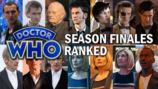 Doctor Who season finales RANKED [upl. by Anyzratak374]