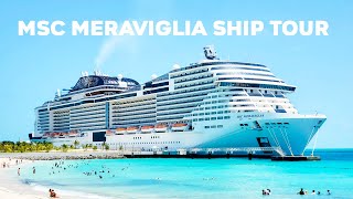 MSC Meraviglia Ship Tour [upl. by Ocramed]