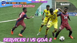 Services vs Goa12All Goals HighlightsSantosh Trophy 202324 Samir MurmuJagannathSoren [upl. by Cuda]