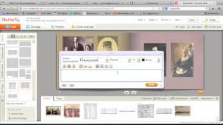 Using Shutterfly to Create a Memory Book Tutorial 3 [upl. by Freeborn548]