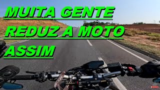 VOCE REDUZ A MOTO ASSIM CUIDADO COM ISSO QUE O MANUAL DIZ [upl. by Christi]