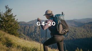 Gossamer Gear  G420 Ultralight Backpack [upl. by Elatnahs]