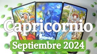 CAPRICORNIO TIENES INCREÍBLE PROTECCIÓN Y GUÍA Tarot Septiembre 2024 [upl. by Vigen]