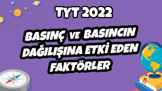 Basınç ve Basıncın Dağılışına Etki Eden Faktörler  TYT Coğrafya 2022 hedefekoş [upl. by Fredra]