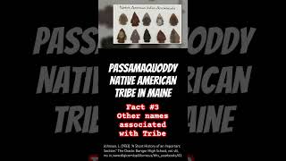 3 Other names associated  Passamaquoddy Maine Tribe Wabanaki NativeAmerican [upl. by Enyaj707]