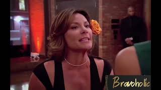 RHONY Bethenny Frankel and Luann de Lesseps talking about Tom DAgostino [upl. by Shamrao22]