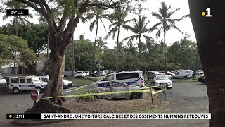 A SaintAndré une voiture a été retrouvée avec le corps calciné dun homme à lintérieur [upl. by Mayberry]