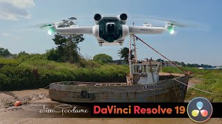 A DaVinci Resolve 19 test implementation Brancaster Staithe harbour 4K [upl. by Eellek212]