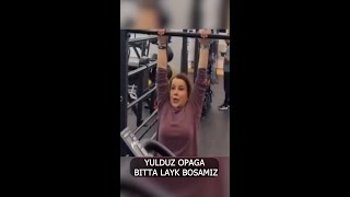 YULDUZ USMONOVA SPORT BILAN SHUGULLANYABDI uzbek tili kinolar tezkor zamon kunuz qalampir uzbekcha [upl. by Vonnie786]