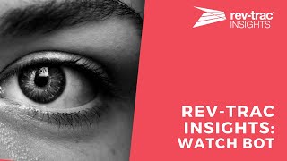 RevTrac Insights Watch Bot [upl. by Olnton655]