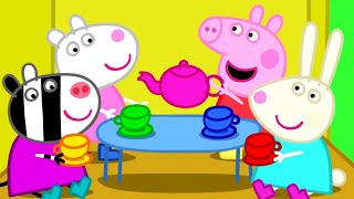 Peppa Plays With Friends ☕️  Peppa Pig Official Full Episodes [upl. by Faber912]