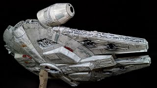 Building Bandais Star Wars Millennium Falcon [upl. by Krongold]