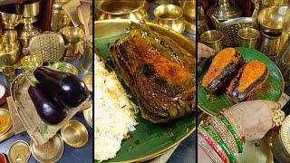 Masala layer Brinjal Fry in banana Leaf shorts makeeathealthy [upl. by Housen]