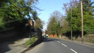 Driving Along The A449 From Ledbury Herefordshire To Great Malvern Worcestershire England [upl. by Annaitat264]