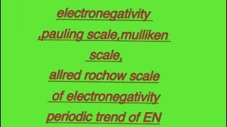 electronegativity basic to advance neet iit jeecsir net and gate [upl. by Cary]