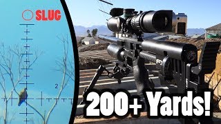 200 Yards PCP Airgun Hunting  Pushing the Limits [upl. by Ainomar]