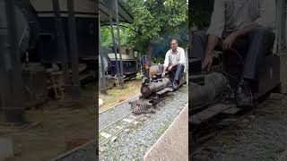 mini steam engine at national rail museum New Delhi indiantrains trainservice [upl. by Margalit]