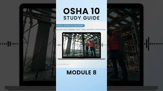 OSHA 10 Study Guide  PPE  Module 8  OSHA ppe constructionsafety oshacourse [upl. by Nilak]