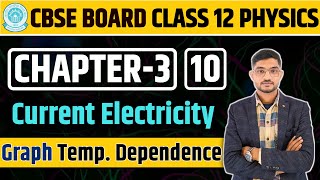 Current Electricity  Graph  Temperature Dependence of Resistivity  NCERT  Cbse  12th Physics [upl. by Anallise]