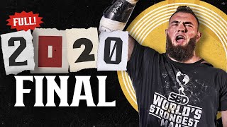 FULL 2020 Worlds Strongest Man  FINAL [upl. by Naitsirt947]