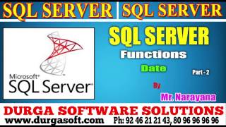 Sql Server tutorial  onlinetrainingdate functions Part2 by Narayana [upl. by Preuss]