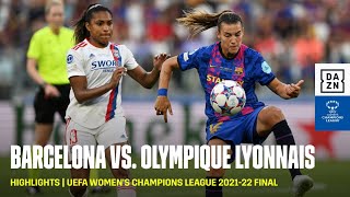 HIGHLIGHTS  Barcelona vs Olympique Lyonnais – UEFA Women’s Champions League Final 2022 [upl. by Adnovay]