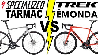 Specialized TARMAC SL7 VS Trek EMONDA SL7 2021 Models [upl. by Sadie724]