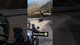 Heavy Rider 😭ll rprider automobile motovlog rider trending shorts heavyrider zx10r [upl. by Adelric]