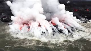 Kīlauea Volcano — Fissure 8 Flow From Vent to Sea [upl. by Tnarb]