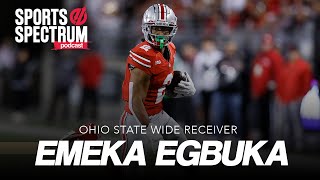 Ohio State wide receiver Emeka Egbuka on being bold for Jesus [upl. by Chick113]