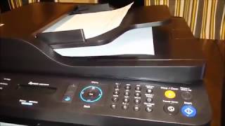 Samsung Xpress SL M2070FW printer unboxing and setup [upl. by Pollie]