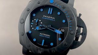 Panerai Submersible Carbotech PAM 960 Panerai Watch Review [upl. by Sucitivel80]