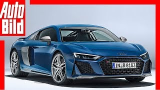 Audi R8 Facelift 2018 Vorstellung  Sitzprobe  Review [upl. by Enidaj905]