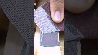 Technique use AB Glue for Sander Paper to make Drum Part 2 woodworkingtools japanesewoodworking [upl. by Kenwood590]