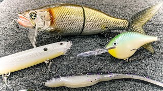 Top 5 Baits For August Bass Fishing [upl. by Lertnek]