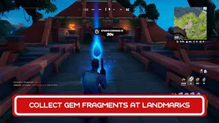 Collect Gem Fragments At Landmarks  Shanta Quests  Fortnite Chapter 3 Season 1 [upl. by Atir242]