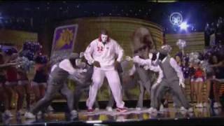 Shaquille Oneal Dance Off with Jabbawockeez at 09 All Star [upl. by Horter]