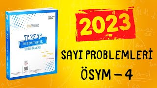 2023  345 TYT MATEMATİK SORU BANKASI ÇÖZÜMLERİ  SAYI PROBLEMLERİ ÖSYM 4 [upl. by Kwok18]