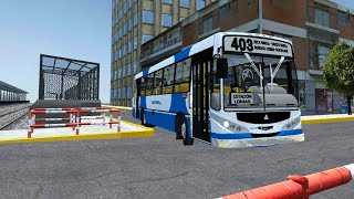 Proton Bus Argentina • Línea 403 • Metalpar Tronador 2 Agrale MA15 Automático [upl. by Fortier]