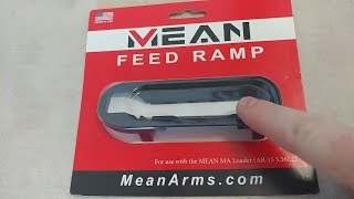 How to remove AR15 dust cover and install Mean Arms MA15 feed ramp [upl. by Atteynad]