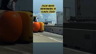 Oscar Mayer Wienermobile in Illinois crash funny [upl. by Froemming]