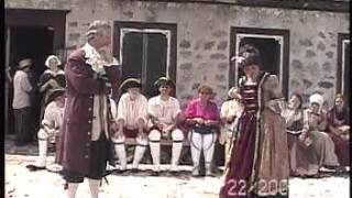 La Seigneurie Volant St Paulin Quebec 2000 Historical Play [upl. by Barnabe561]