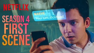 The First Scene From The Final Season of Sex Education  Netflix [upl. by Hnaht]