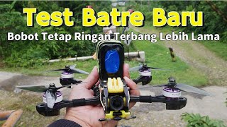 BATRE MURAH FLIGHT TIME LEBIH LAMA  Liion 6s For FPV Drone [upl. by Bette]