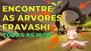 Encontre as Árvores Fravashi  Sumeru  Genshin Impact [upl. by Yrrat]