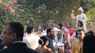 husn ka Jadoo celebrity marriage  taj hotel mumbai  bandra  nazman point Mannat d best master [upl. by Arezzini92]