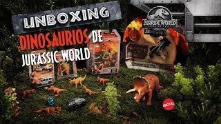 UNBOXING🎁 ¡Conoce a los MINI Dinosaurios 🦖  Jurassic World [upl. by Cruickshank]