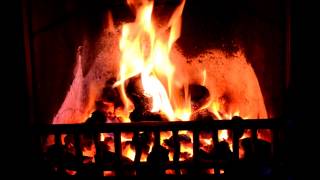 Proper Real Coal Fire in a Fireplace HD [upl. by Ahsietal]